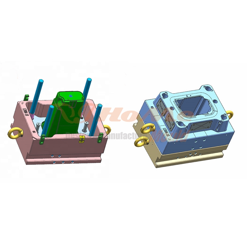 120L Plastic Trash Can Ashan Ashbin Dustbin Litter Kitchen Garbage Rubbish Bin Refuse Waste Collector Mould Injection