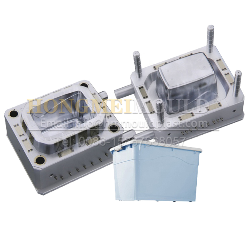 Plastic Crate Injection Mold Manufacturer 