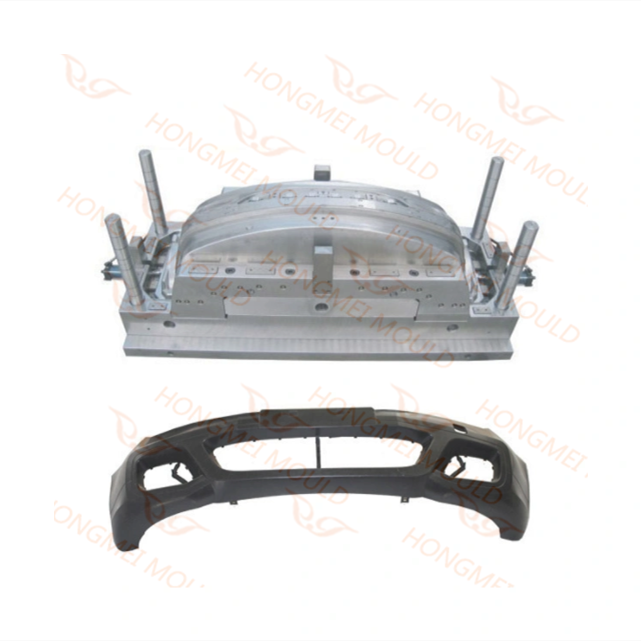 How to make a car front bumper mold