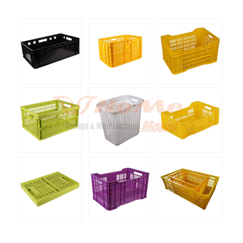  Food/Beverage Plastic Crate Mould, Turnover Box Mould
