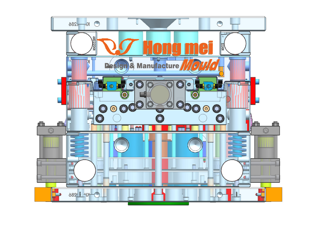 Plastic mould design for injection moulding