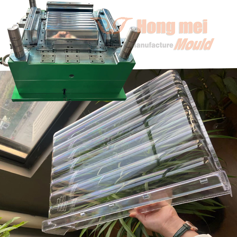 China Professional plastic fridge parts mould maker refrigerator drawer mold manufacturer-Hongmei mould