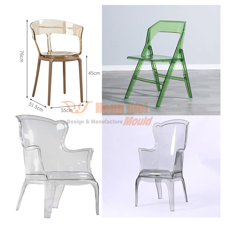 Why choose PC dinning chair ? how to make injection production for chair mould