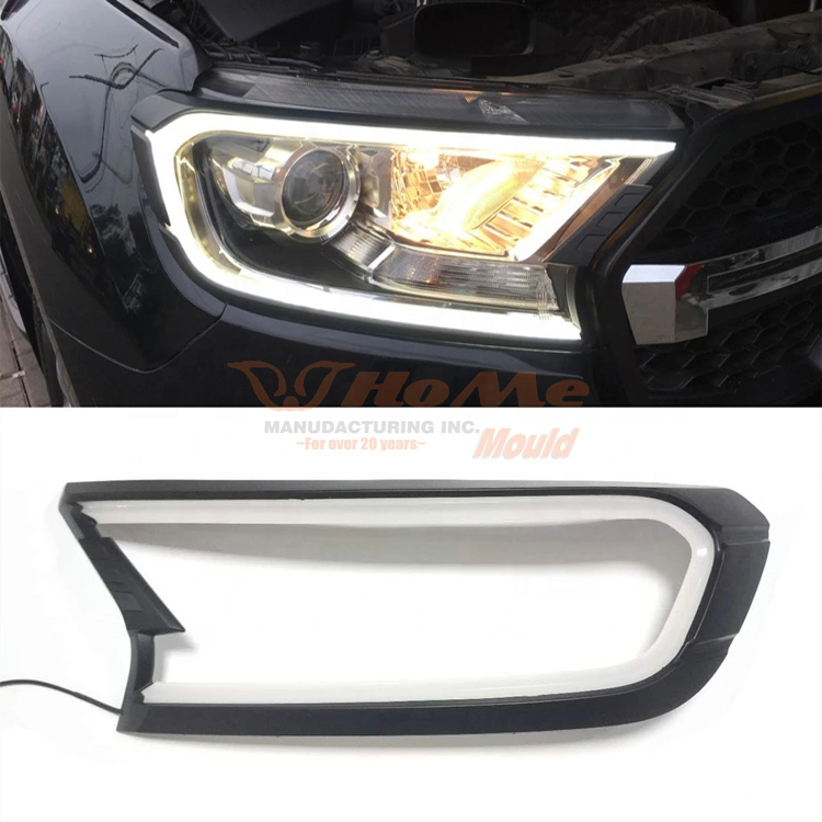 Auto LED Head Lamp Light Cover Mould
