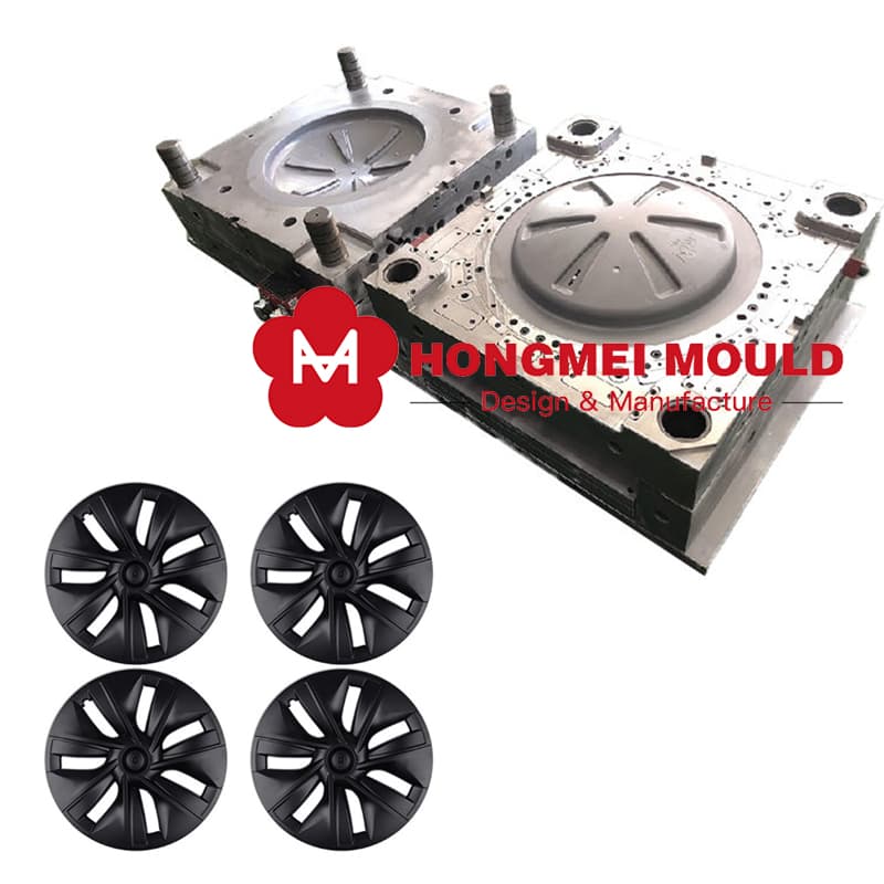 Car Wheel Hub Cap Plastic Injection Mold