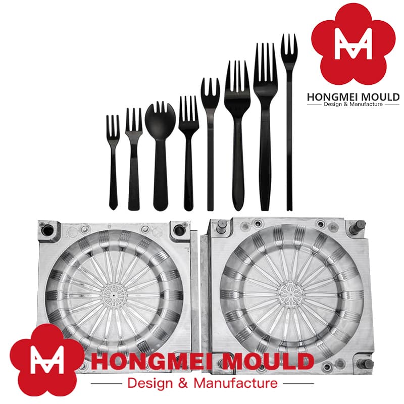 Disposable Knife and Fork Injection Mold