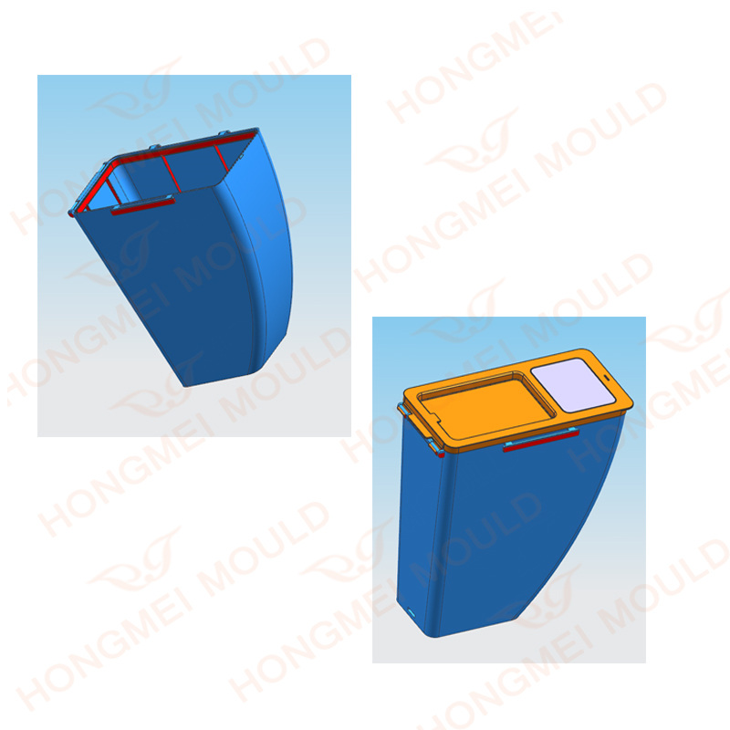 Domestic Trash Bin Mould