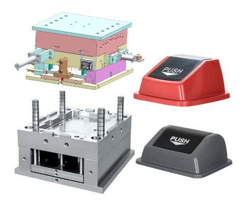 Dustbin Lid Injection Mold
