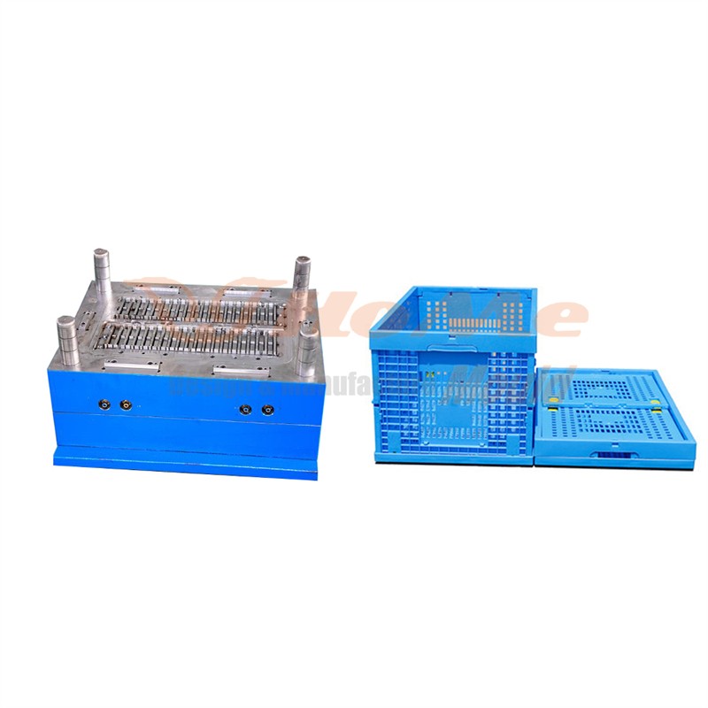 Folding Transportation Crate Mold
