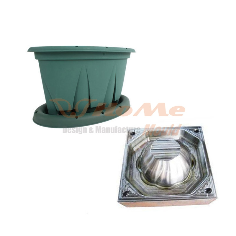 Garden Large Plastic Flower Pot Injection Mould