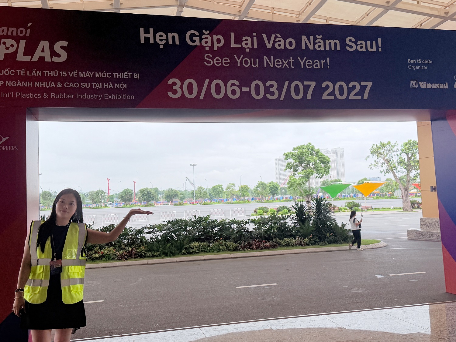 Libby in HanoiPLAS