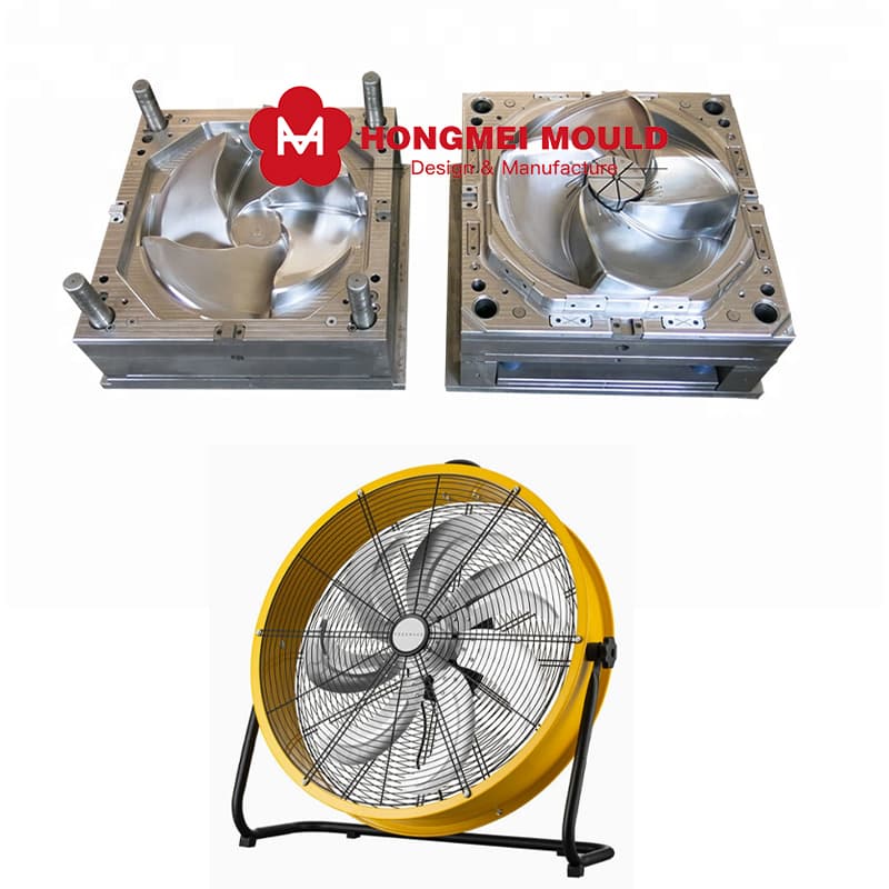 Industrial Floor Fan Plastic Injection Mould