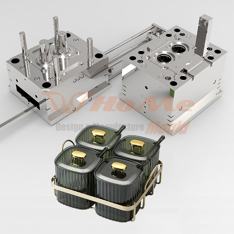 Kitchen Plastic Seasoning Box Injection Mould