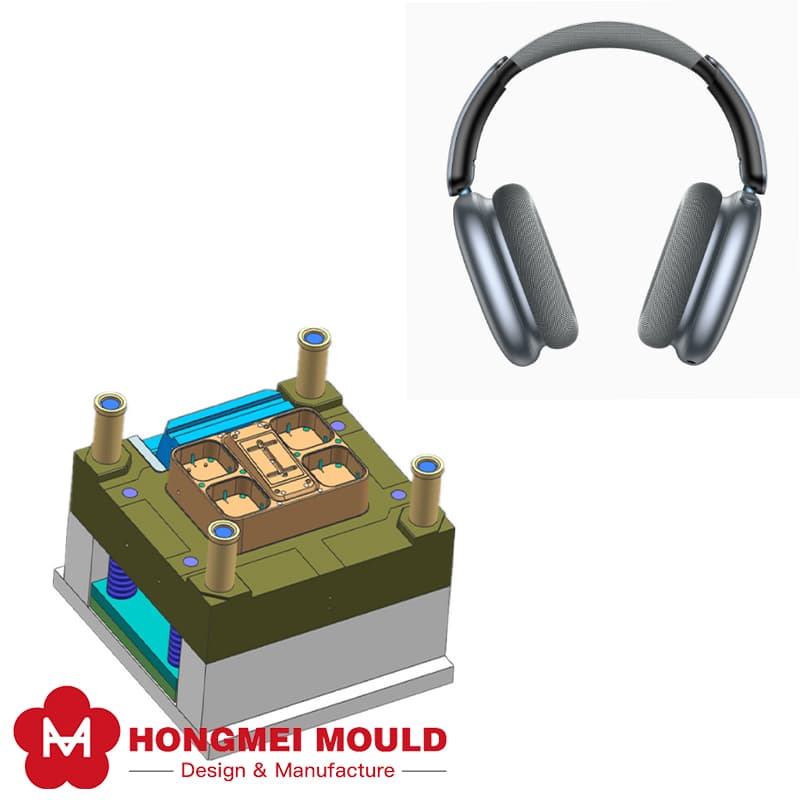 Over-ear Headphone Plastic Injection Mould