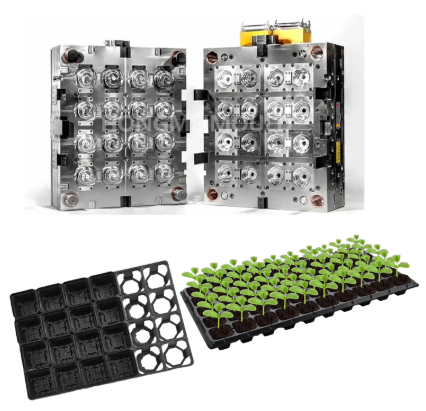 Plant Flower Pots Injection Mold Moulding