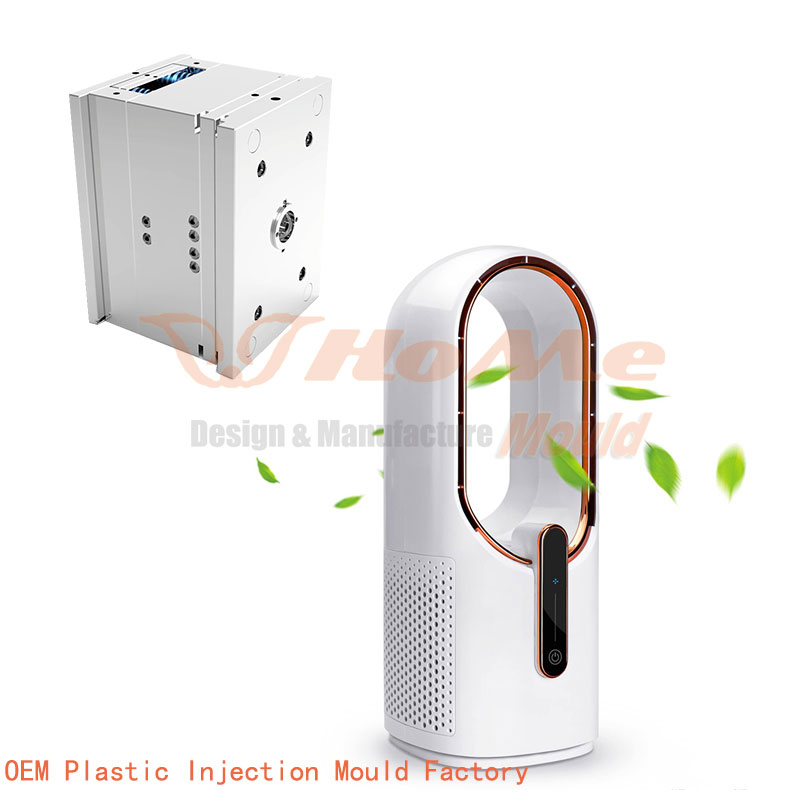 Plastic Bladeless Electric Fan Mould