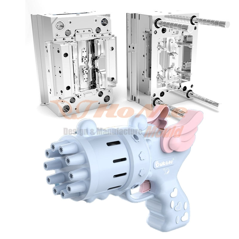 Plastic Bubble Gun Toy Mould