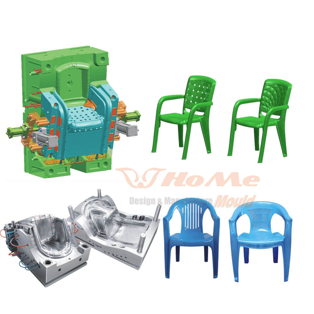 Plastic Chair With Metal Leg