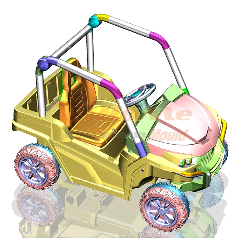 Plastic Children Toilet Car Mould