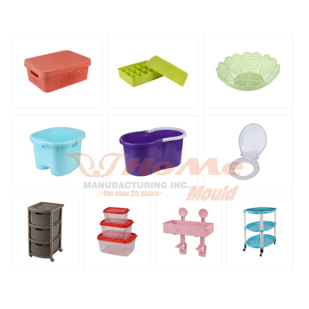 Plastic household injection mould