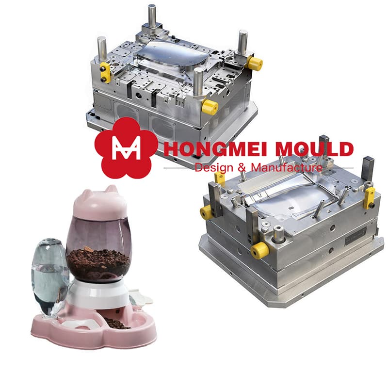 Plastic Pet Feeding Bowl Mould
