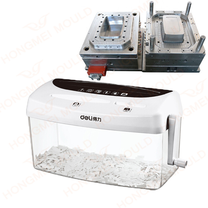Plastic shredder shell mould
