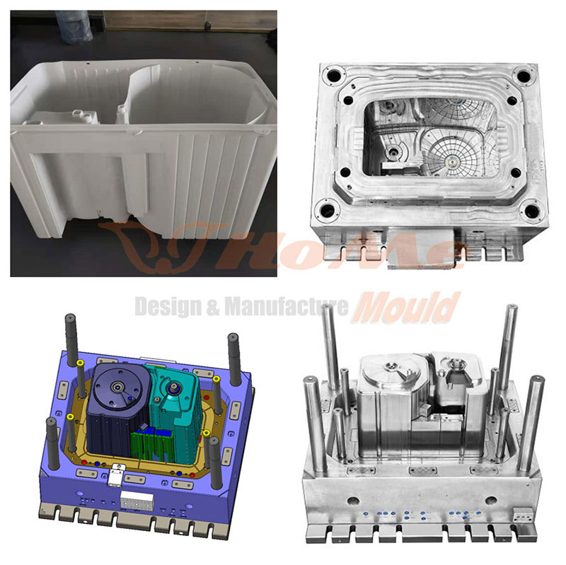 Plastic Twin Tub Washing Machine Mould