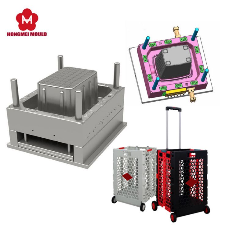 Shopping Cart Grocery Basket Mould