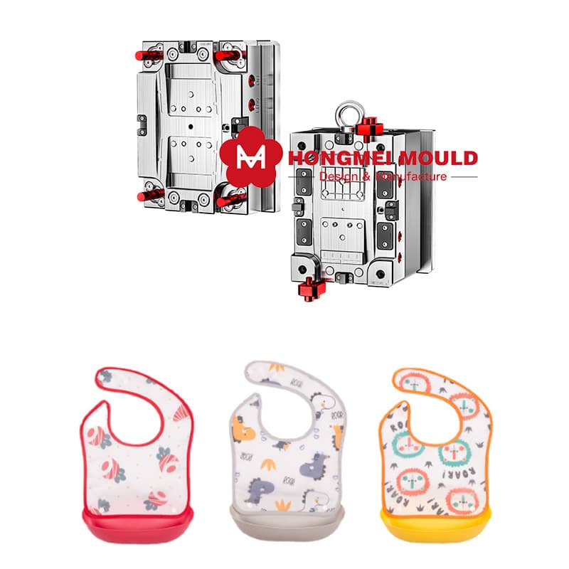 Silicone Baby Bib Mould