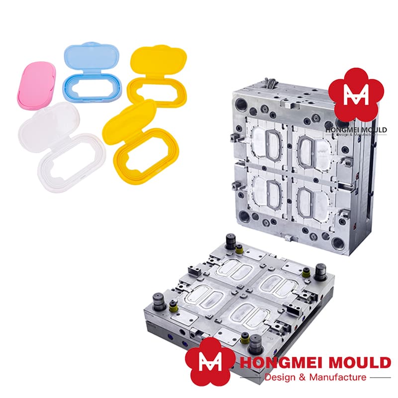 Wet Tissue Box Flip Lid Mould